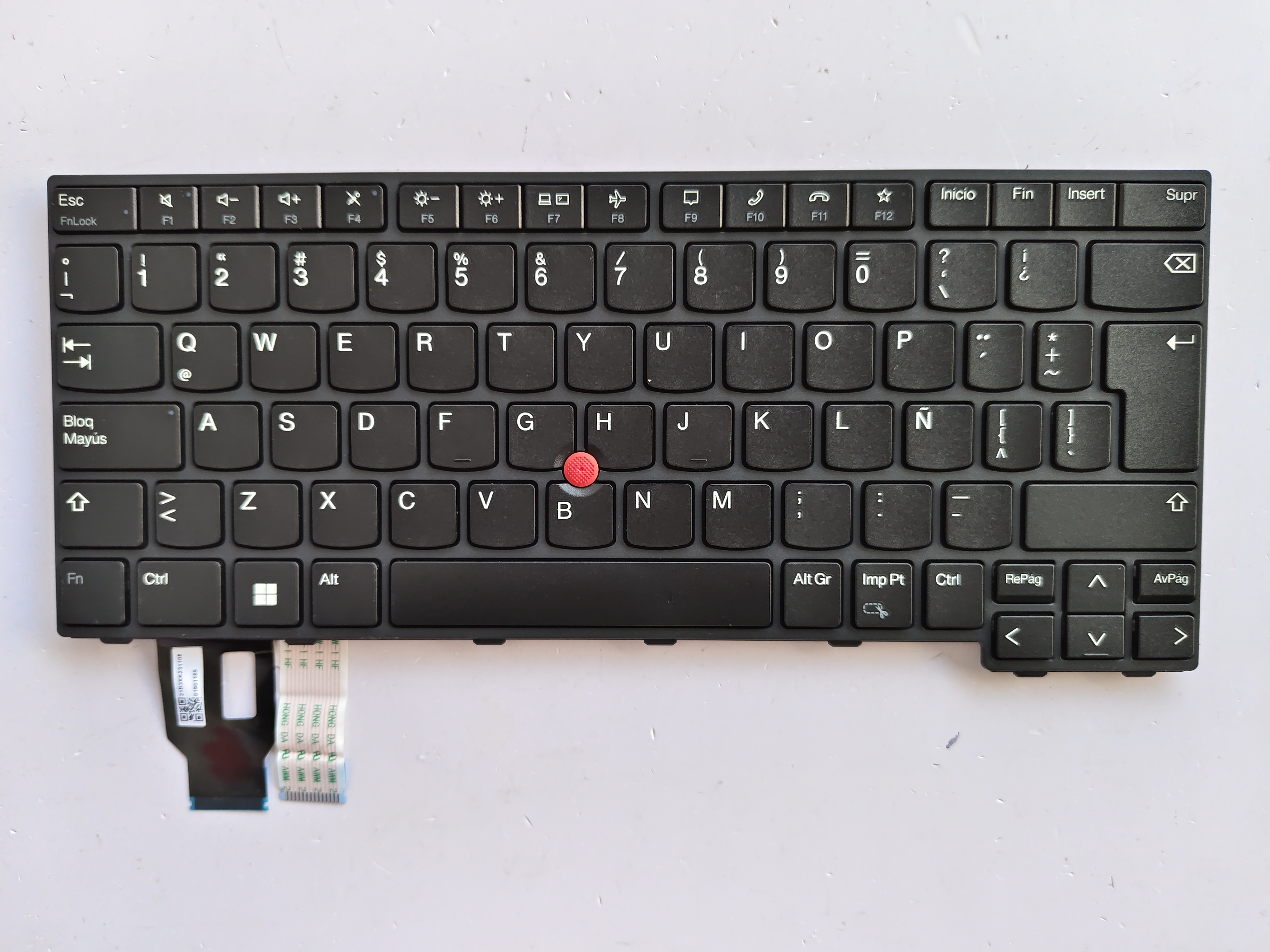 Picture of New Replacement Laptop Keyboard For IBM T14 third generation/T14 GEN3/L14 GEN3/P14S GEN3 BLACK FRAME BLACK LA Layout
